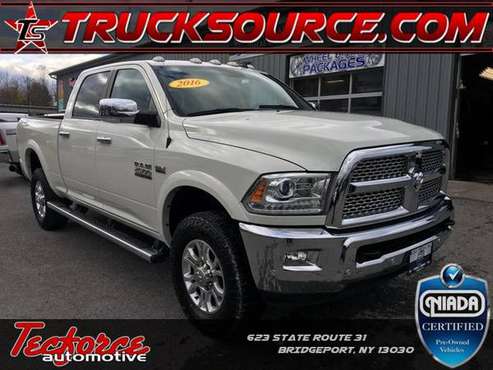 2016 Ram 2500 Laramie Crew Cab Black Leather! for sale in NIADA CERTIFIED PRE-OWNED! 5-STAR REVIEW, NY