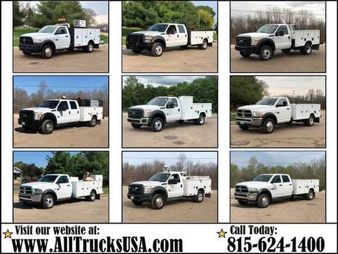 Medium Duty Service Utility Truck ton Ford Chevy Dodge Ram GMC 4x4 for sale in Elmira, NY