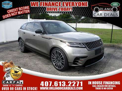 2018 Land Rover Range Rover Velar NO Credit Check Loans--- Buy Here... for sale in Maitland, FL