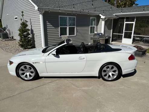 Absolutely Gorgeous 2007 BMW 650i Convertible Only 44, 900 miles for sale in Castle Hayne, NC