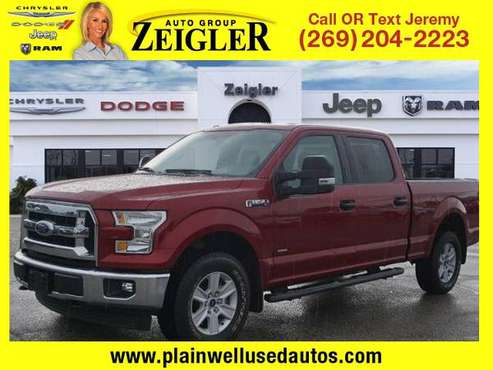 *2017* *Ford* *F-150* *XLT* - cars & trucks - by dealer - vehicle... for sale in Plainwell, MI