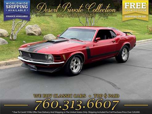 CRAZY DEAL on this 1970 Ford Mustang Fastback 351 , AC , Mach 1 for sale in Palm Desert, NY