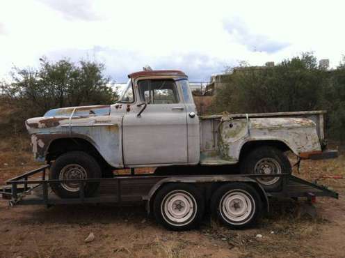 1958 Chevrolet Apache factory NAPCO 3100 4x4 - - by for sale in Peoria, AZ