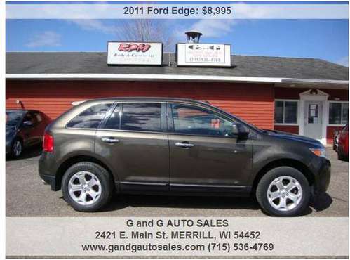 2011 Ford Edge SEL AWD 4dr Crossover 153932 Miles for sale in Merrill, WI