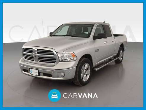 2018 Ram 1500 Quad Cab Big Horn Pickup 4D 6 1/3 ft pickup Silver for sale in Fort Myers, FL