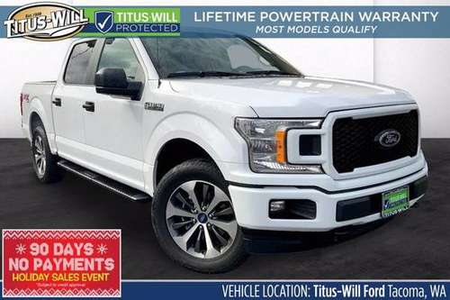2019 Ford F-150 4x4 4WD F150 Truck XL Crew Cab - cars & trucks - by... for sale in Tacoma, WA