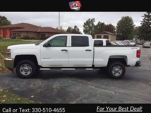 2016 Chevy Chevrolet Silverado 2500HD Work Truck pickup White - cars... for sale in Mansfield, OH