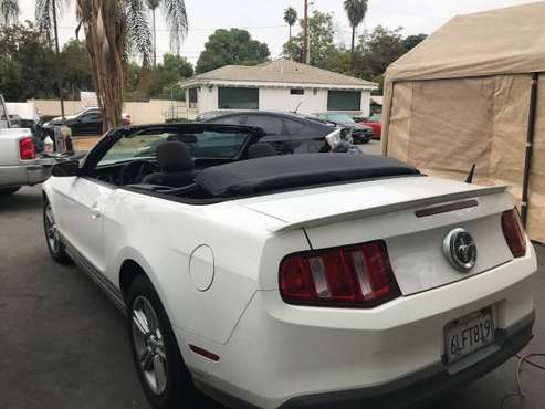 2010 ford mustang convertible - cars & trucks - by owner - vehicle... for sale in Riverside, CA