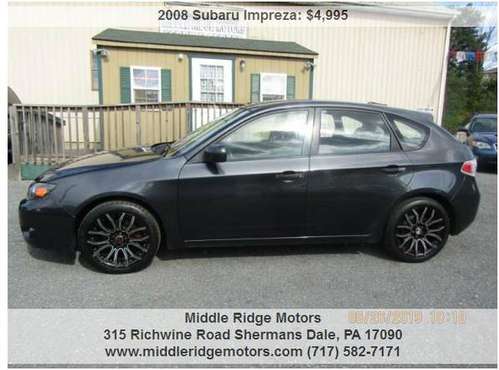 ✔ 2008 Subaru Impreza 2.5i AWD - SUBARU SERVICED! WE 💚 SUBARU'S for sale in Shermans Dale, PA