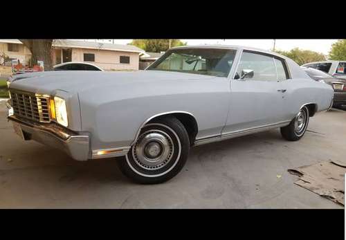 1972 CHEVY MONTE CARLO for sale in Palmdale, CA