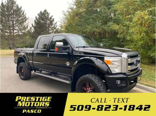 *2016* *Ford* *Super Duty F-350 SRW* *Platinum Pickup 4D 6 3/4 ft* -... for sale in Pasco, OR