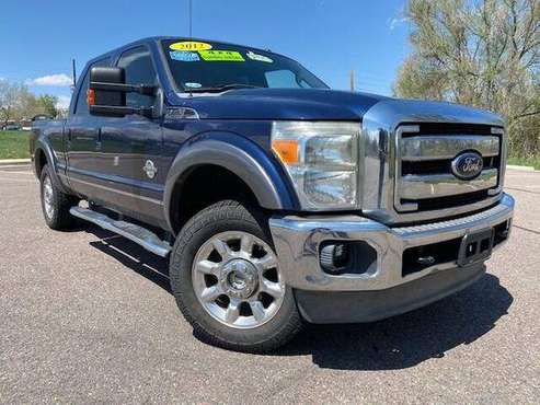 2012 Ford F-250 F250 F 250 Super Duty Lariat 4x4 4dr Crew Cab 6 8 for sale in Denver , CO