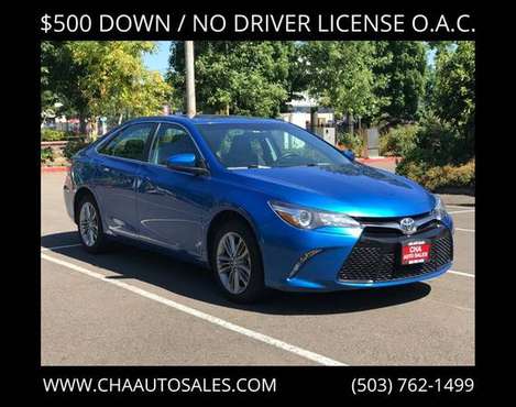 2017 Toyota Camry SE - - by dealer - vehicle for sale in Milwaukie, OR
