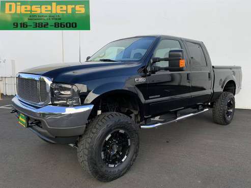 2002 Ford F350 4x4 7 3L Power Stroke Turbo Diesel LARIAT LIFTED for sale in Sacramento , CA