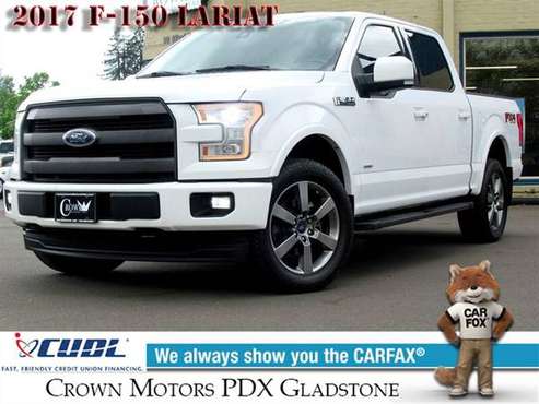 2017 Ford F150 Lariat EcoBoost FX4 Loaded One Owner Immaculate for sale in Gladstone, OR