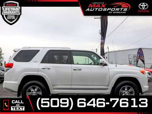$386/mo - 2013 Toyota 4Runner Limited 4x4 LEATHER LOADED - LIFETIME... for sale in Spokane, WA