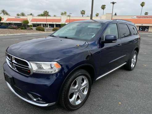 2014 Dodge Durango AWD Limited (3rd row with sunroof, leather and for sale in Perris, CA