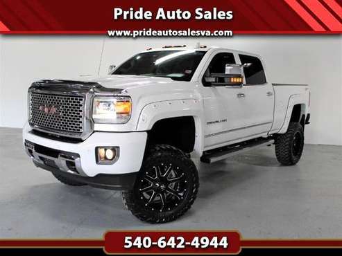 2015 GMC Sierra 2500HD Denali Crew Cab 4WD - cars & trucks - by... for sale in Fredericksburg, District Of Columbia