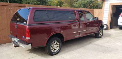 1998 Ford F-150 4wd Long Bed with Cap for sale in Ottawa Lake, OH