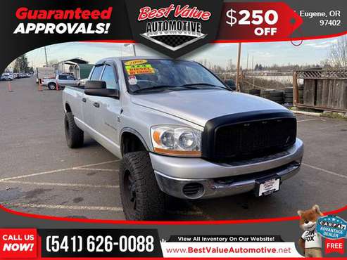2006 Dodge Ram 2500 Laramie FOR ONLY $384/mo! - cars & trucks - by... for sale in Eugene, OR