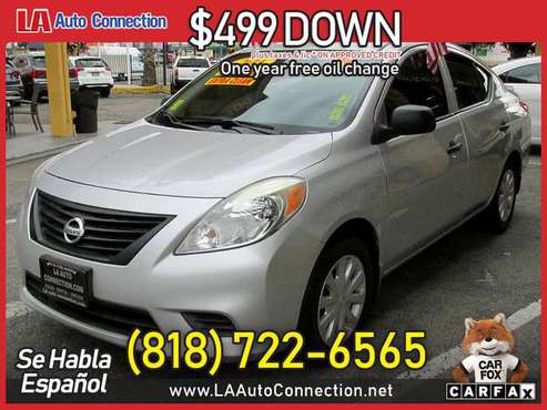 2014 Nissan Versa S Plus FOR ONLY 148/mo! - - by for sale in Van Nuys, CA