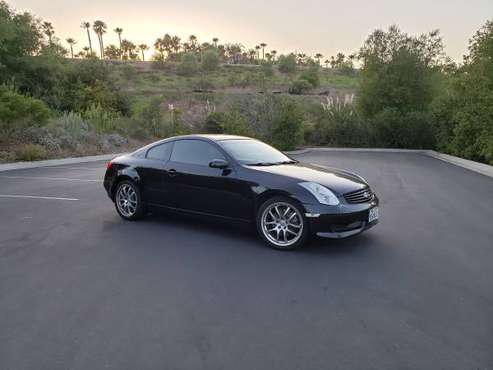 2006 Infiniti G35 Coupe 6-speed MT for sale in San Diego, CA