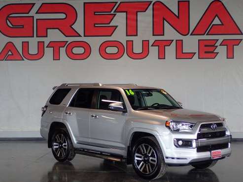 2016 Toyota 4Runner AWD Limited 4dr SUV, Silver for sale in Gretna, IA