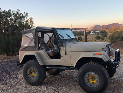 1982 Jeep CJ-5 - cars & trucks - by owner - vehicle automotive sale for sale in Flagstaff, AZ