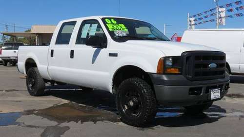 ** 1 Owner ** 2006 Ford F250 Crew Cab ** 4X4 ** Low Miles ** for sale in Turlock, CA