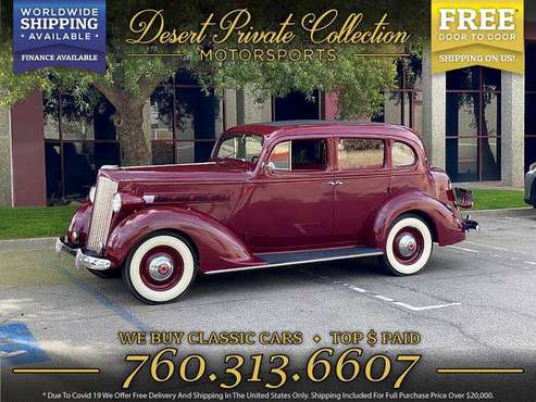 This 1937 Packard 115C 4 Door Sedan is PRICED TO SELL! - cars & for sale in Palm Desert , CA
