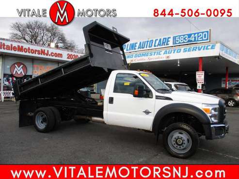 2014 Ford Super Duty F-550 DRW 11 FOOT DUMP TRUCK, 4X4, DIESEL for sale in South Amboy, NY