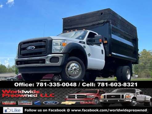 11 Ford F-550 XLT Landscape Dump Truck 4x4 6 7L Diesel 114 SKU: 13840 for sale in Boston, MA
