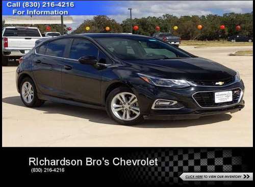2018 Chevrolet Chevy Cruze LT - cars & trucks - by dealer - vehicle... for sale in North Floresville, TX