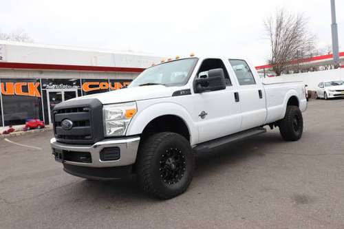 > 2011 Ford F-350 f350 f 350 4x4 XLT 4dr Crew Cab 8 ft. LB diesel for sale in South Amboy, PA
