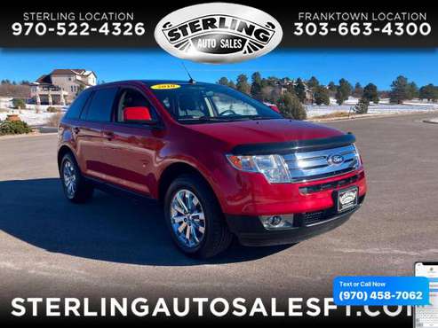 2010 Ford Edge 4dr SEL AWD - CALL/TEXT TODAY! - cars & trucks - by... for sale in Sterling, CO