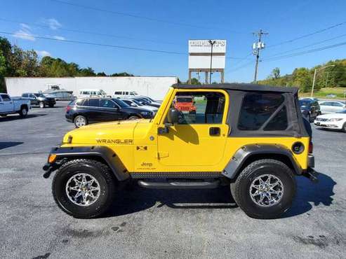 2006 JEEP WRANGLER X---2 DR---4WD--129K MILES-- YELLOW - cars &... for sale in Lenoir, SC