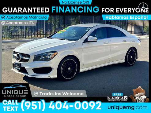 2015 Mercedes-Benz CLA-Class ONLY 62K MILES! PRICED TO SELL! for sale in Corona, CA