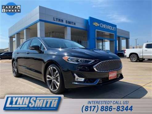 2019 Ford Fusion Titanium - cars & trucks - by dealer - vehicle... for sale in Burleson, TX