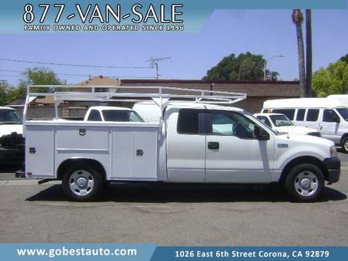 Ford F150 Extended Cab Utility Truck Ladder Rack Service Work 1 for sale in Corona, CA