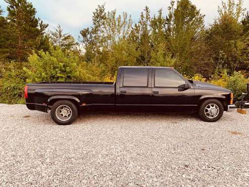 1997 Chevrolet C3500 Crew Cab Dually- 454 - cars & trucks - by owner... for sale in Pittsburg, KY