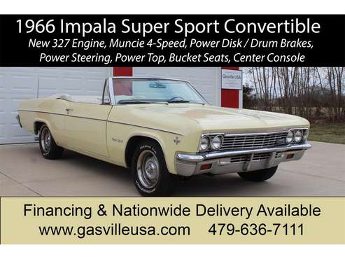1966 Chevrolet Impala SS for sale in ROGERS, AR