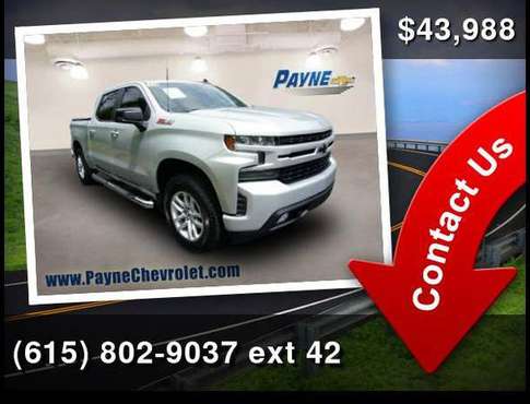2019 Chevrolet Chevy Silverado 1500 RST 4WD 147WB for sale in Springfield, TN