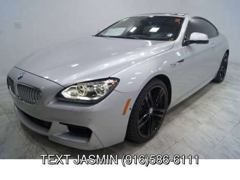 2014 BMW 6 Series 650i M PKG 2dr Coupe LOW MILES LOADED WARRANTY... for sale in Carmichael, CA