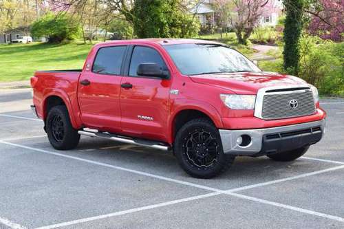 2012 Toyota Tundra Grade 4x4 4dr CrewMax Cab Pickup SB (5 7L V8 FFV) for sale in Knoxville, TN