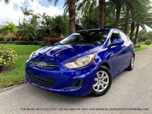 LIKE NEW 2014 HYUNDAI ACCENT GLS CLEAN TITLE CLEAN CARFAX WE FINANCE... for sale in Hollywood, FL