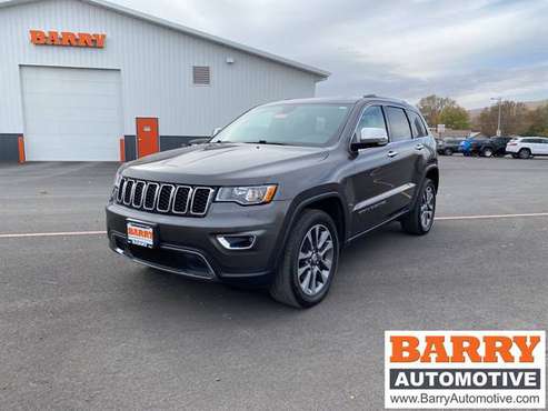2018 *Jeep* *Grand Cherokee* *Limited 4x4* Gray - cars & trucks - by... for sale in Wenatchee, WA