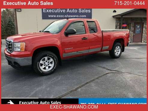 2010 GMC Sierra 1500 4WD Ext Cab 143.5" SLE - cars & trucks - by... for sale in Shawano, WI