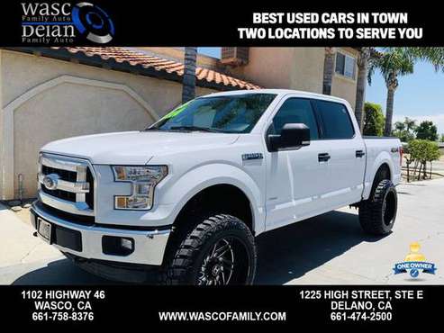 2016 Ford F150 SuperCrew Cab XLT Pickup 4D 5 1/2 ft - Guaranteed Credi for sale in Wasco, CA
