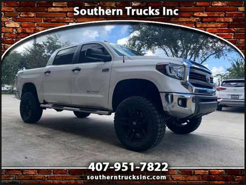 LIFTED 2014 TOYOTA TUNDRA CREW MAX LOADED!! - cars & trucks - by... for sale in Longwood , FL