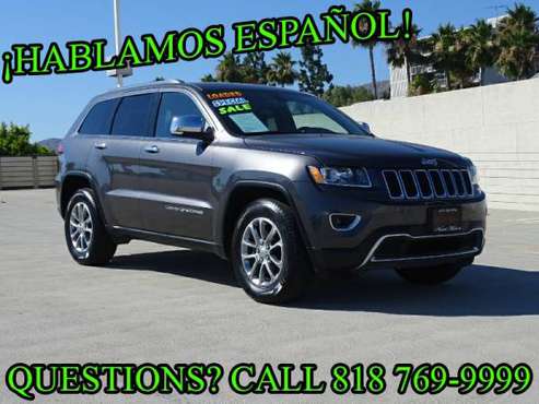 2014 Jeep Grand Cherokee Limited Back Up Camera, BLUETOOTH,... for sale in North Hollywood, CA